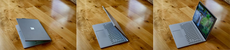 Surface Book Opening