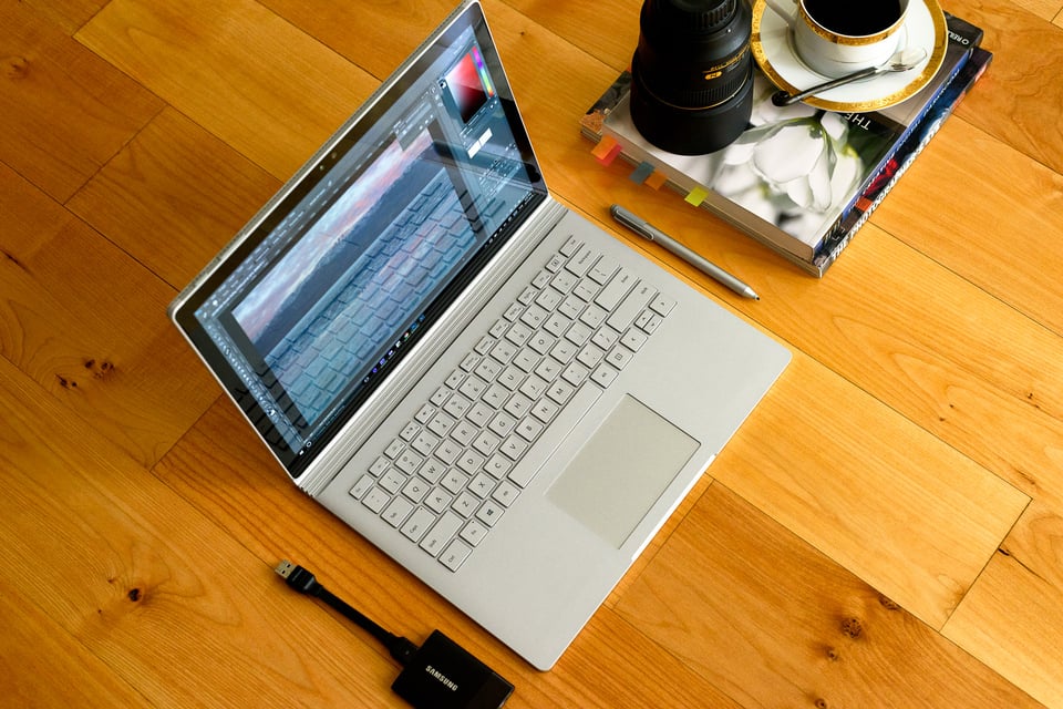 Surface Book Side View