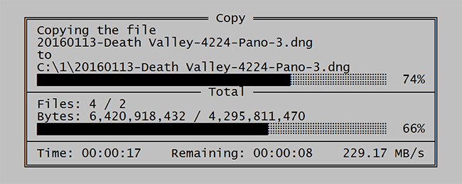 Surface Book UHS II Read Performance