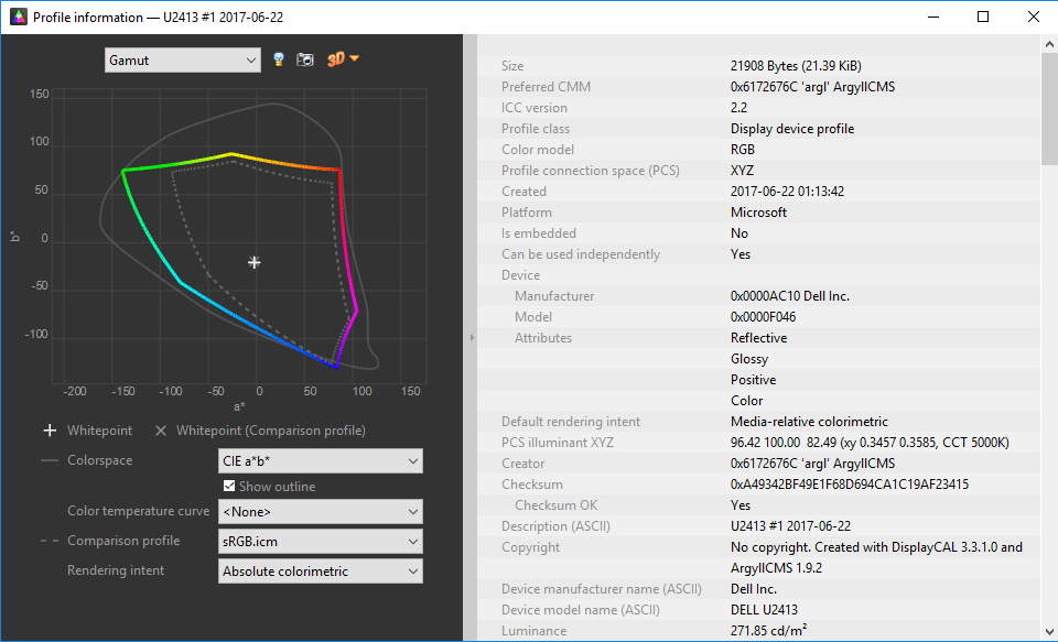 Show Profile Information