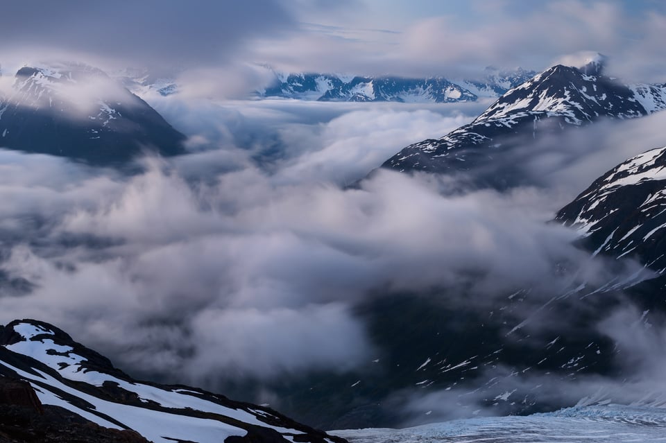 20 second exposure landscape