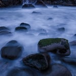 30 second exposure at the ocean