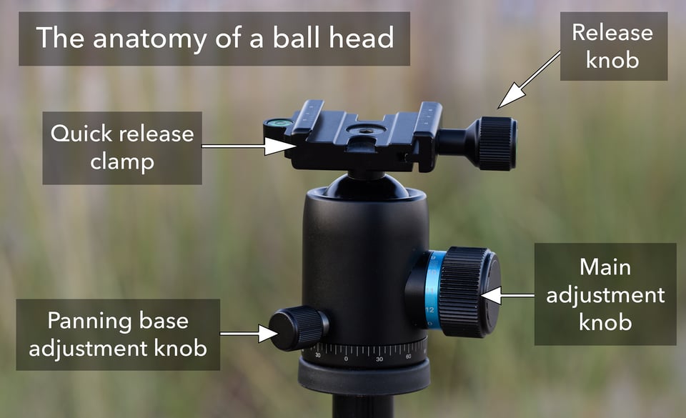 Ball head components
