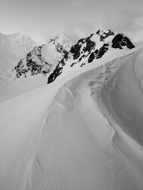 Landscape photo with small aperture and large depth of field