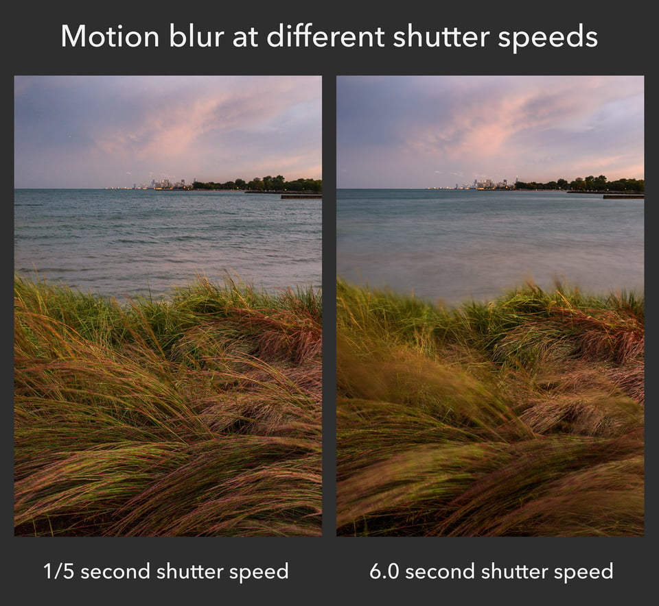 Motion blur comparison