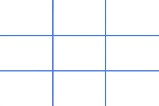 Rule of thirds grid