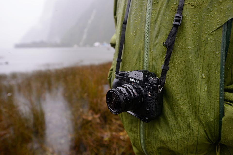 Fuji X-T2 with the 35mm f/2 WR in Heavy Rain