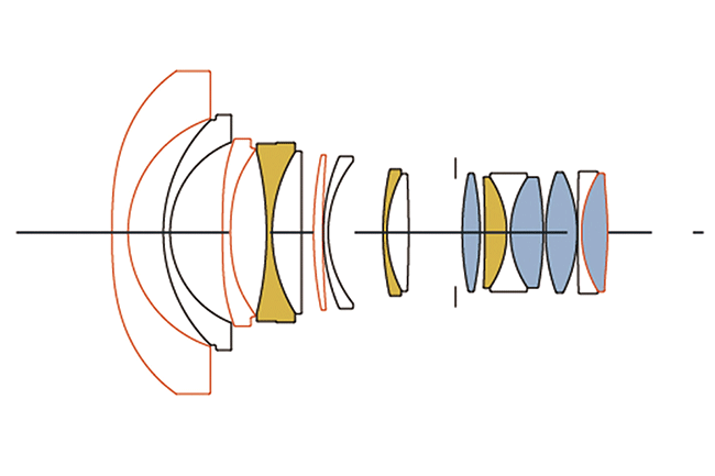 Sigma 14mm f/1.8 DG HSM Art Lens Construction