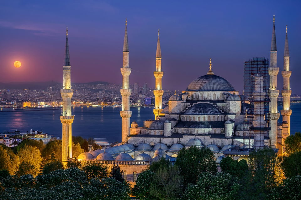 Sultanahmet - Blue Mosque, captured with Fuji XF 56mm f/1.2 R APD