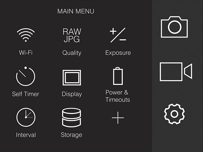 Hasselblad X1D-50c Menu