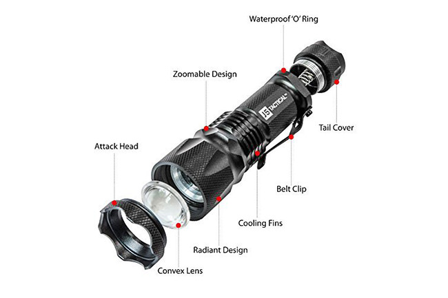 J5 Tactical Flashlight