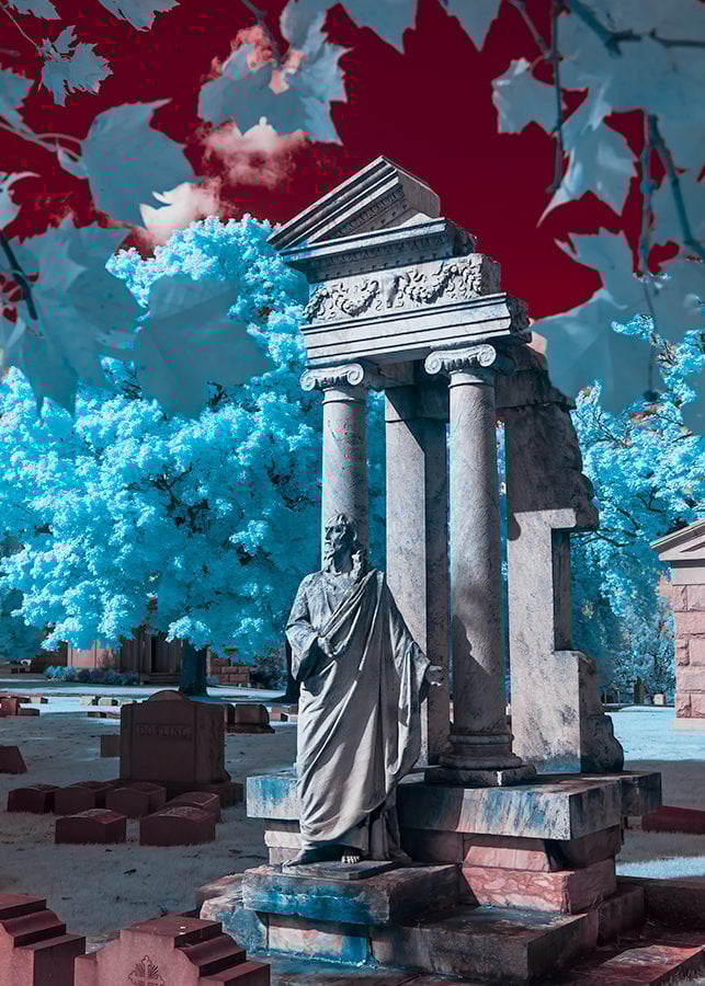 Calvary Cemetery Statue