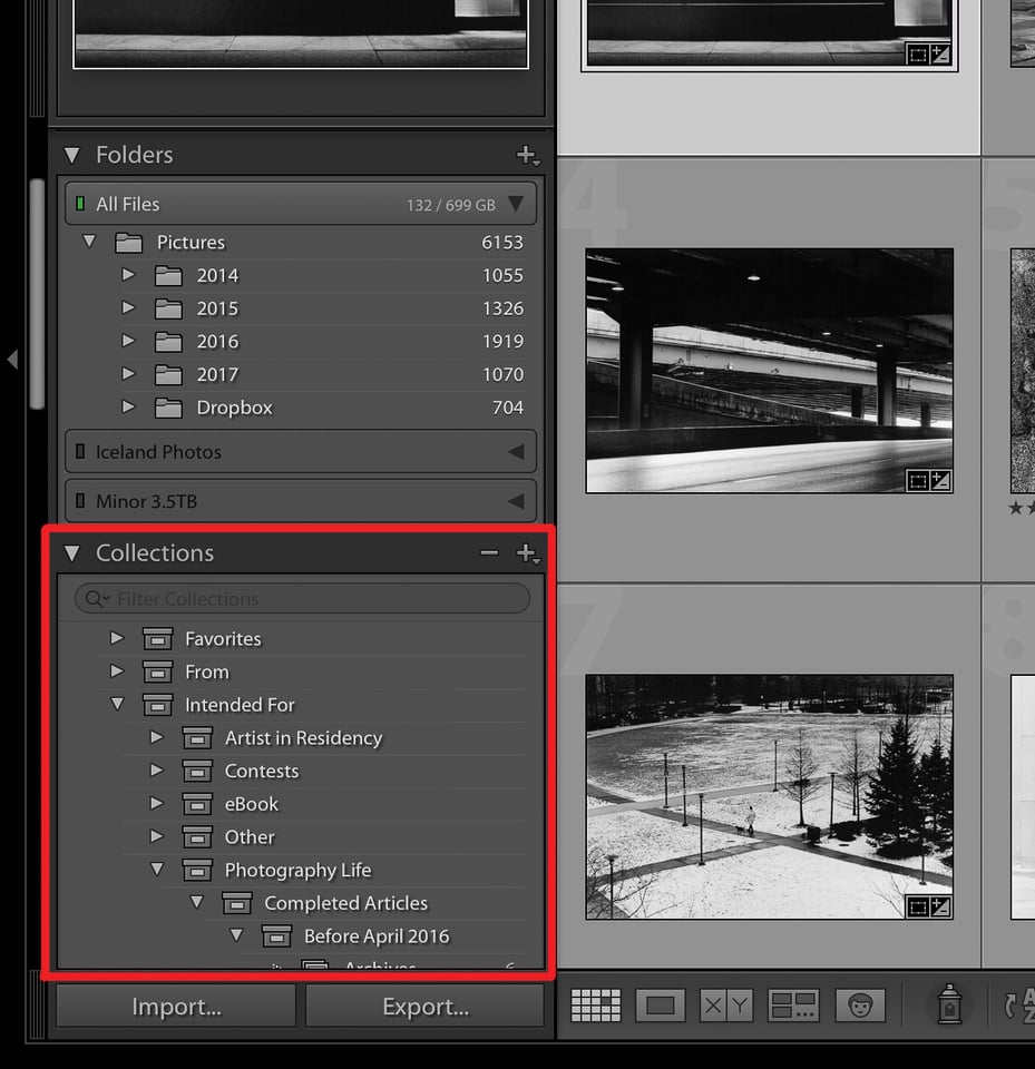 Lightroom-Collections
