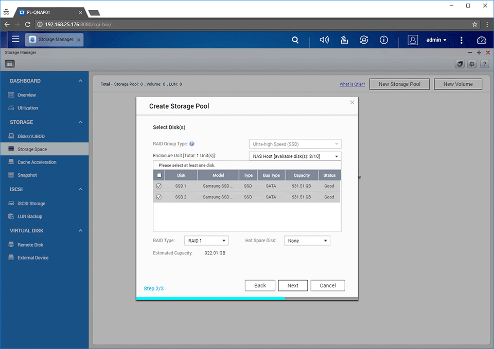 QNAP Storage Manager 03