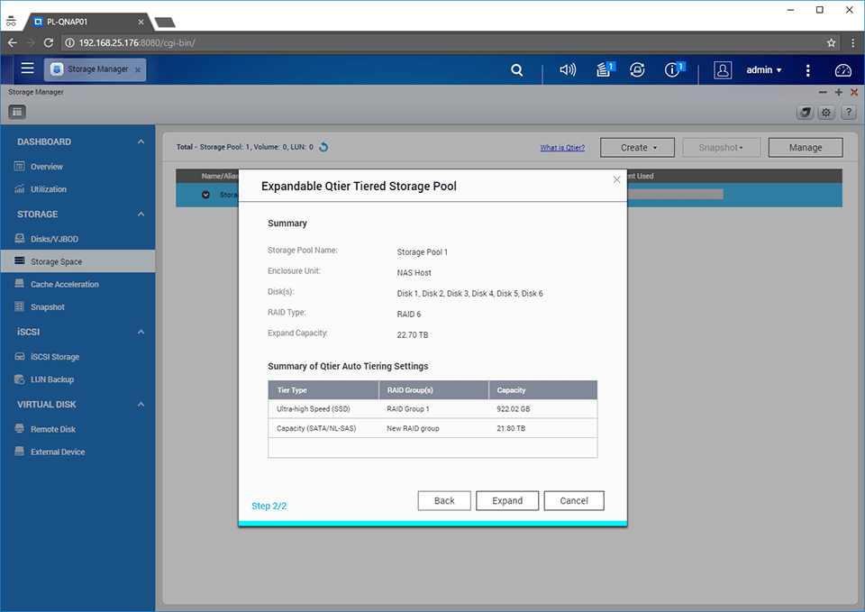 QNAP Storage Manager 06