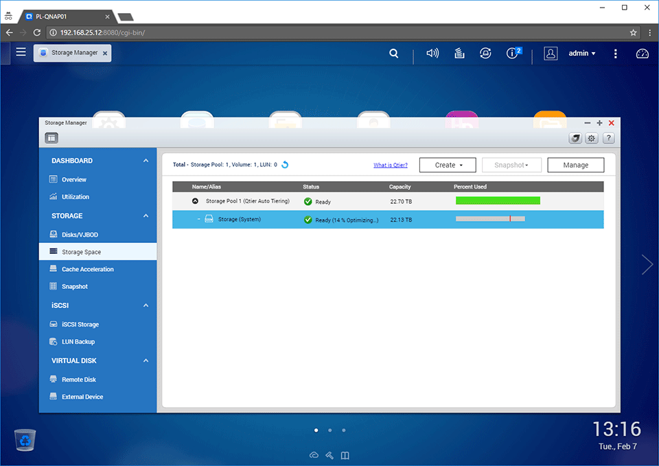 QNAP Storage Manager 10