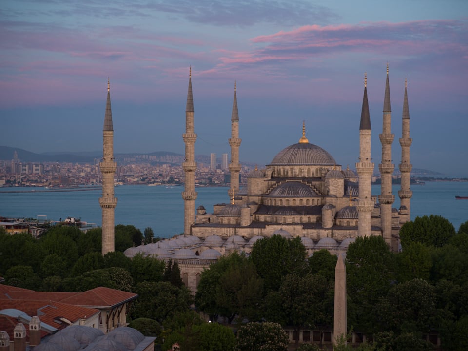 Blue Mosque Before