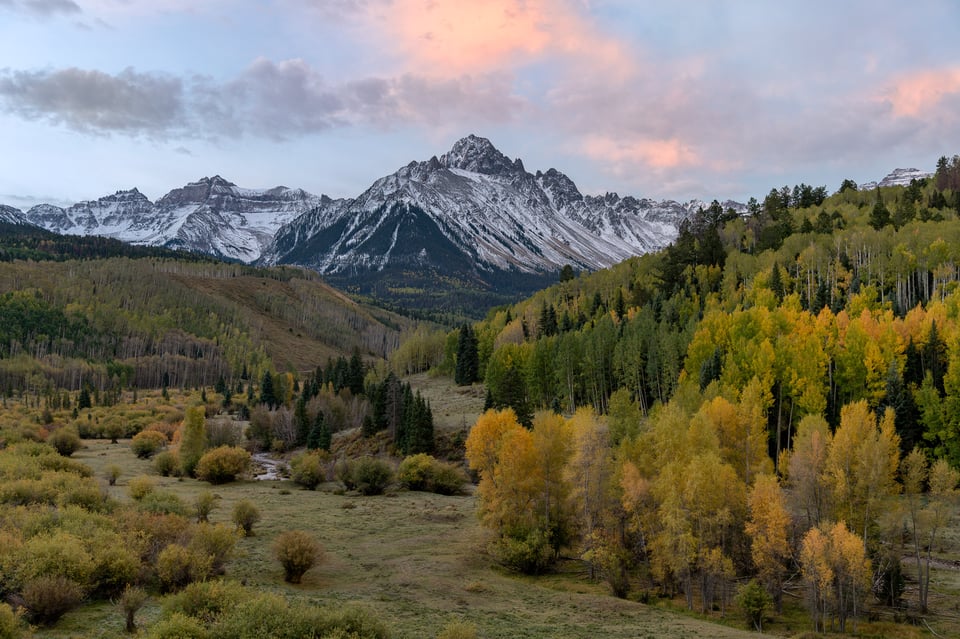 Mt Sneffels at Fall