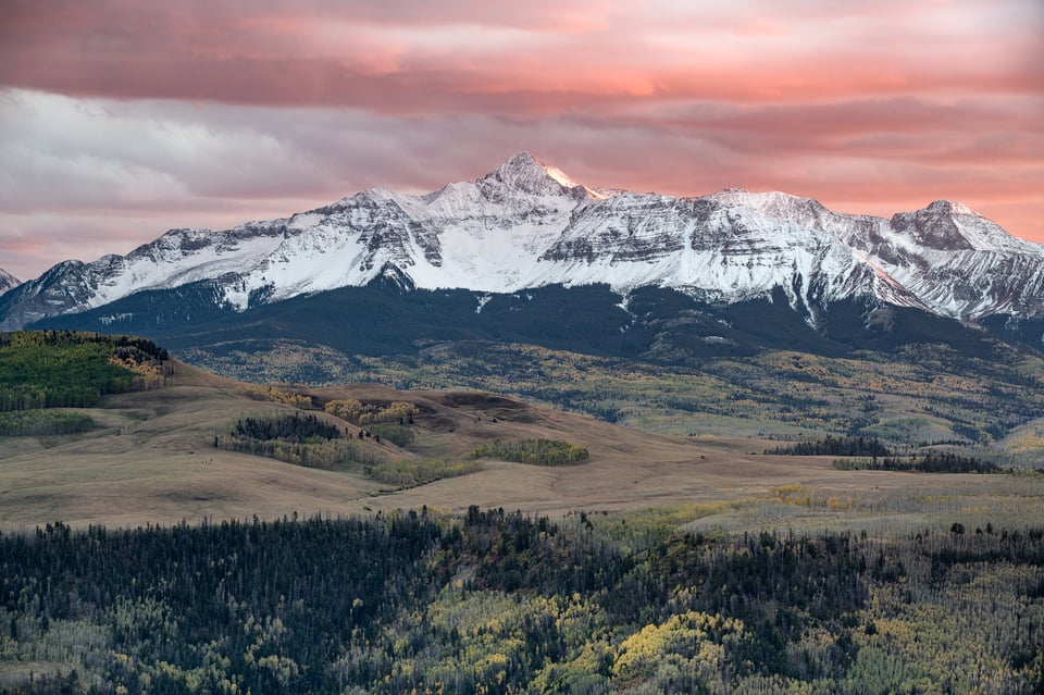 San Juan Mountains in the Fall