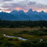 Teton Sunset