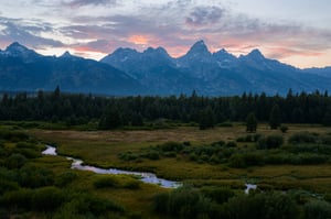 Teton Sunset