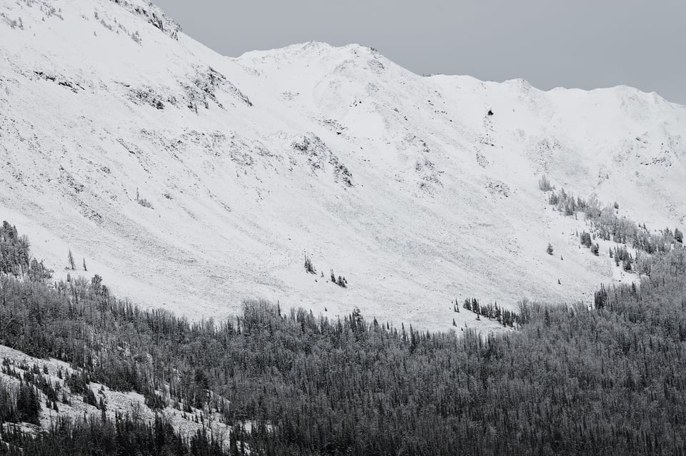 Snowy Mountains of Yellowstone