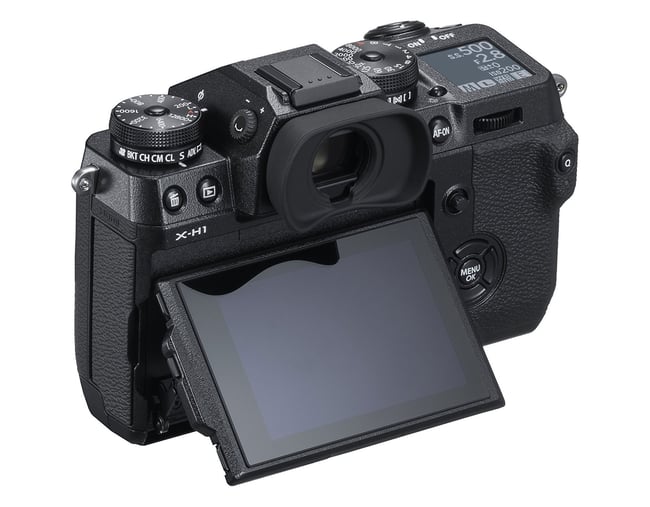 Fuji X-H1 Back View