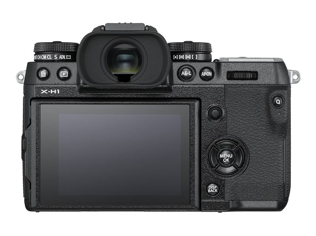 Fuji X-H1 Back