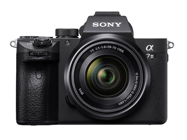Sony a7 III Front View