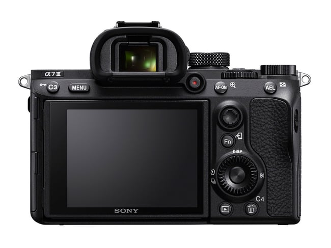 Sony a7 III Rear View