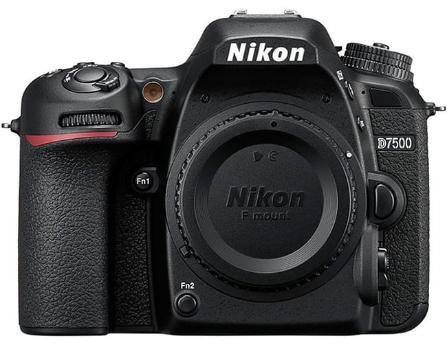 Nikon D7500 Front View