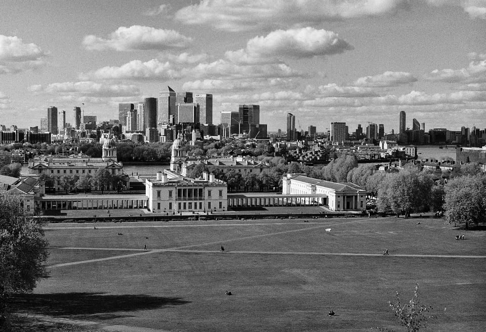 Skyline-from-Greenwich-Konica-FP-1-Hexanon-50mm