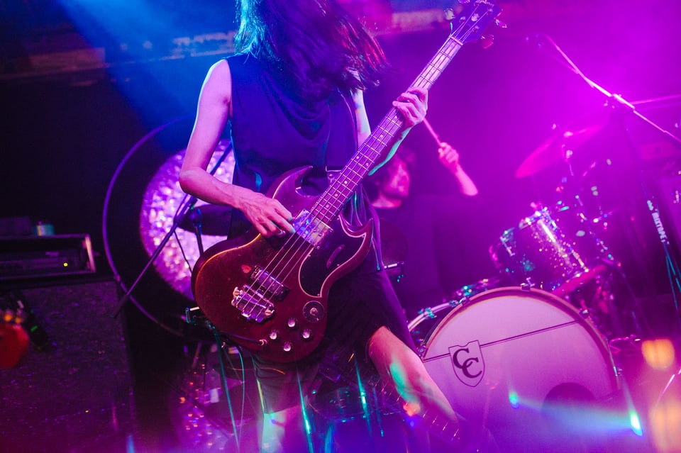 Guitar Player at Concert