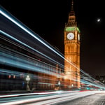 Big Ben Light Trails