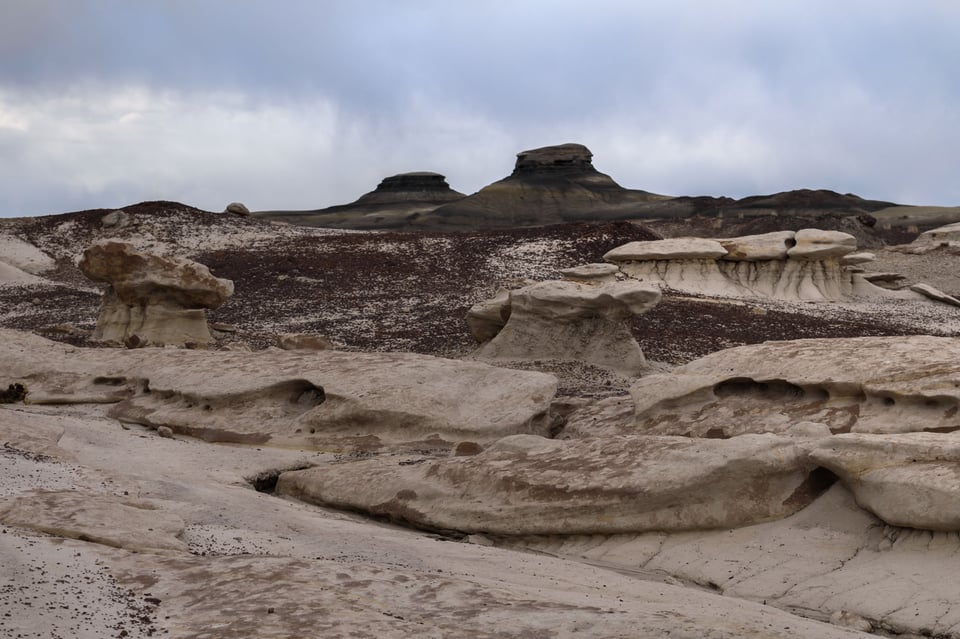 Bisti Badlands Landscape Photo