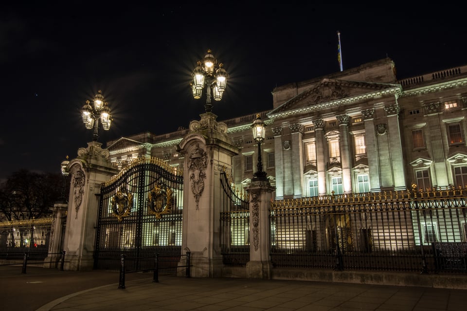 Buckingham Palace at Night