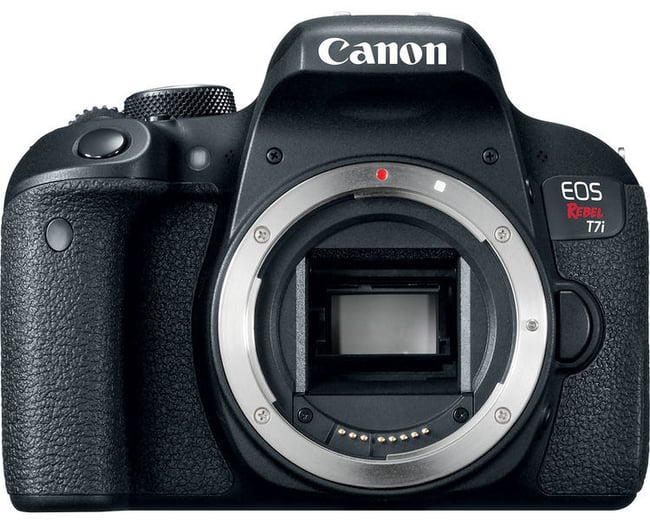 Canon T7i Front View