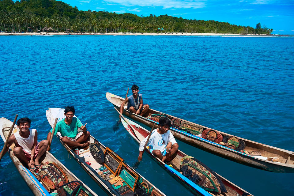 Boats in Indonesia