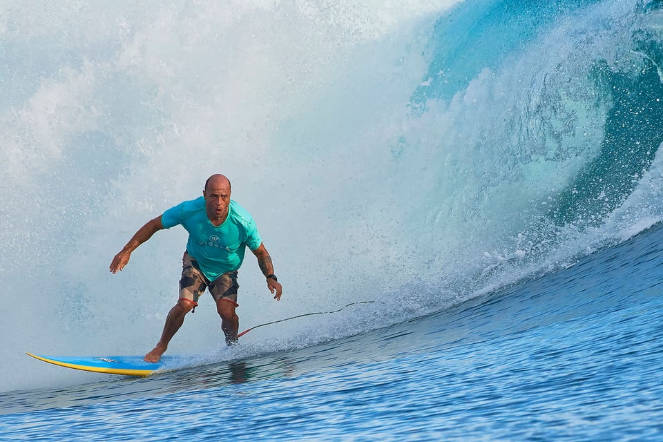 Surfer in Indonesia