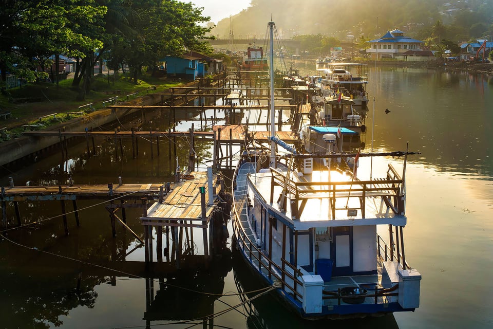 Boat in Indonesia