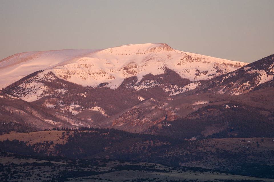 Mountain at Sunrise