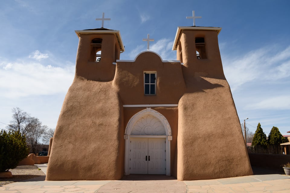 San Francisco de Asis Church in New Mexico