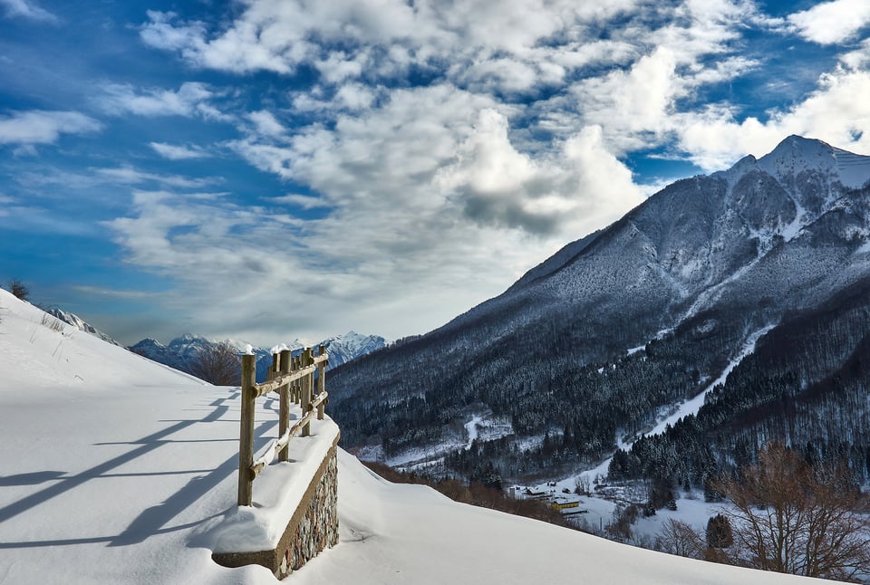 Snow Mountain View