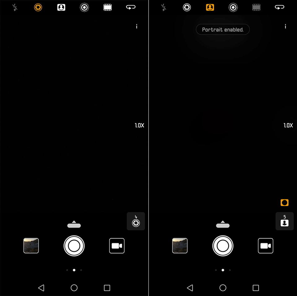 Depth and Portrait Modes