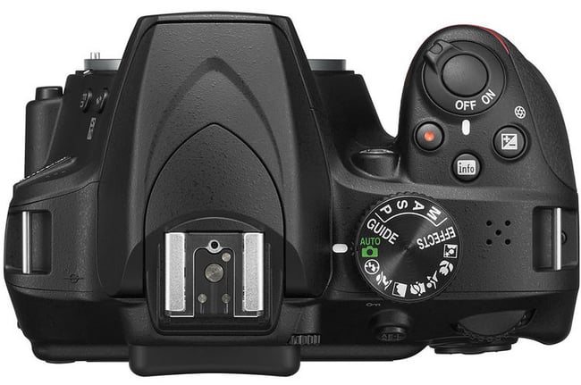 Nikon-D3400-Top-View