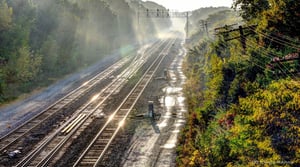 Railroad-Tracks-After-Rain