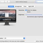 iMac Pro Changed Brightness After Reboot