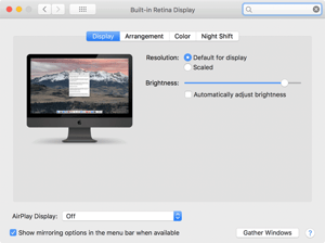 iMac Pro Changed Brightness After Reboot