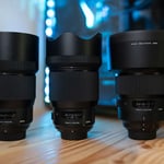 Sigma 85mm vs 105mm vs 135mm with Hoods