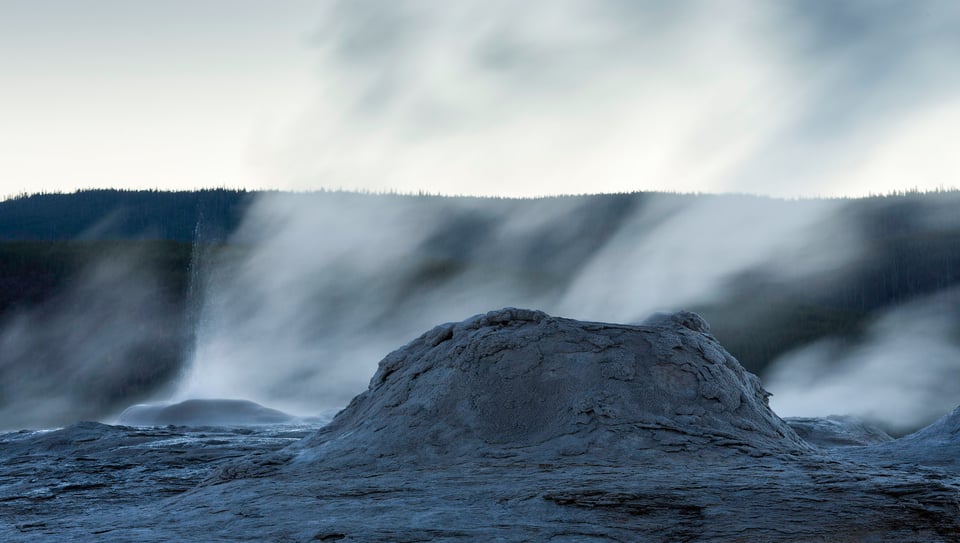 Blurred Geyser Photo 1